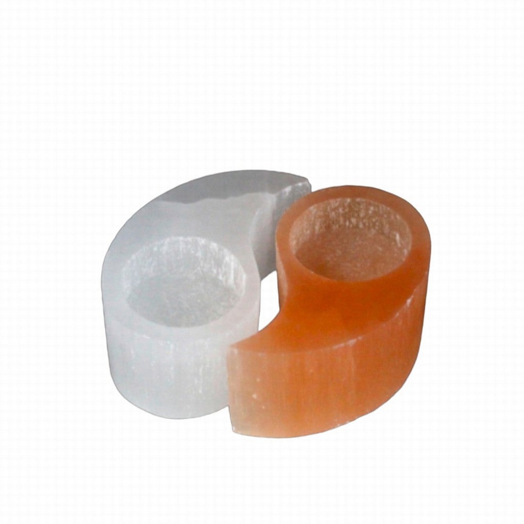 Avalon Himalayan Salt Yin Yang Tealight Holder