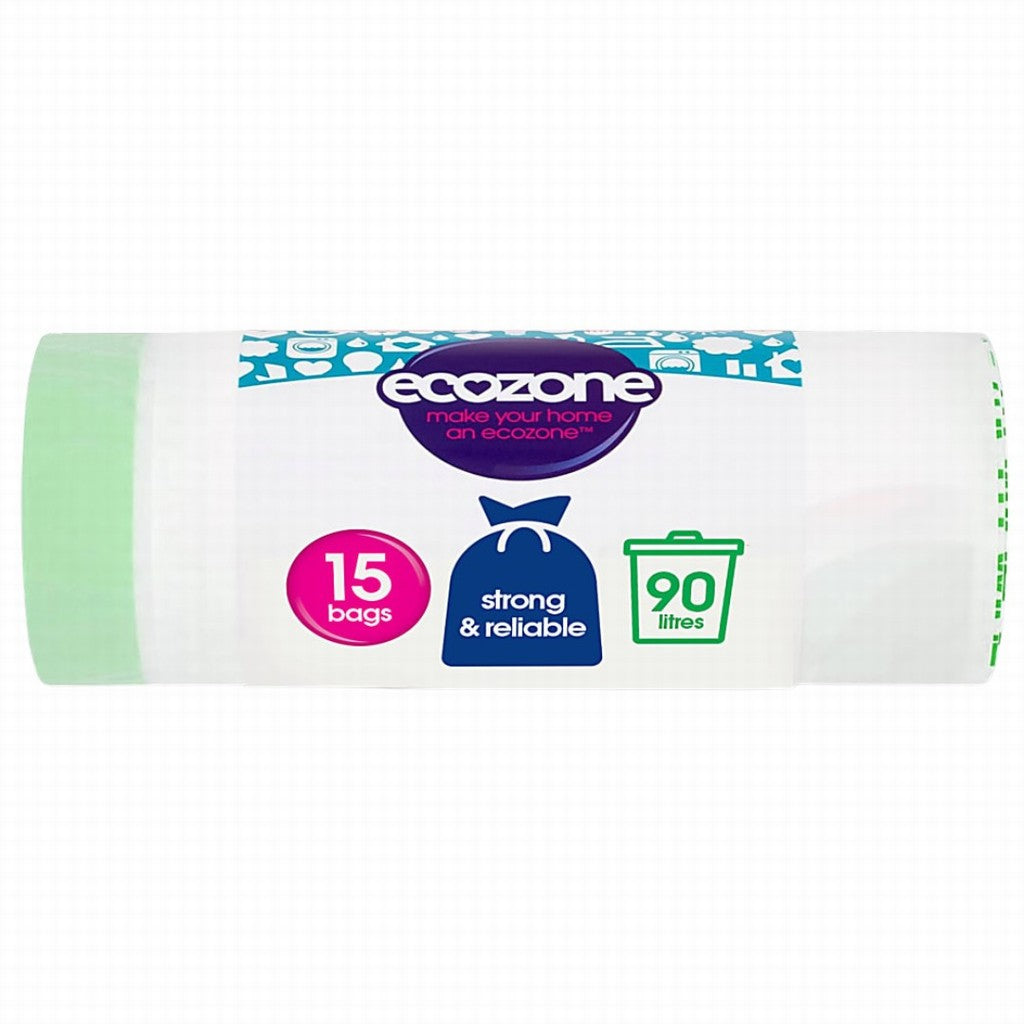 Ecozone Biodegradable Bin Liners 90LT