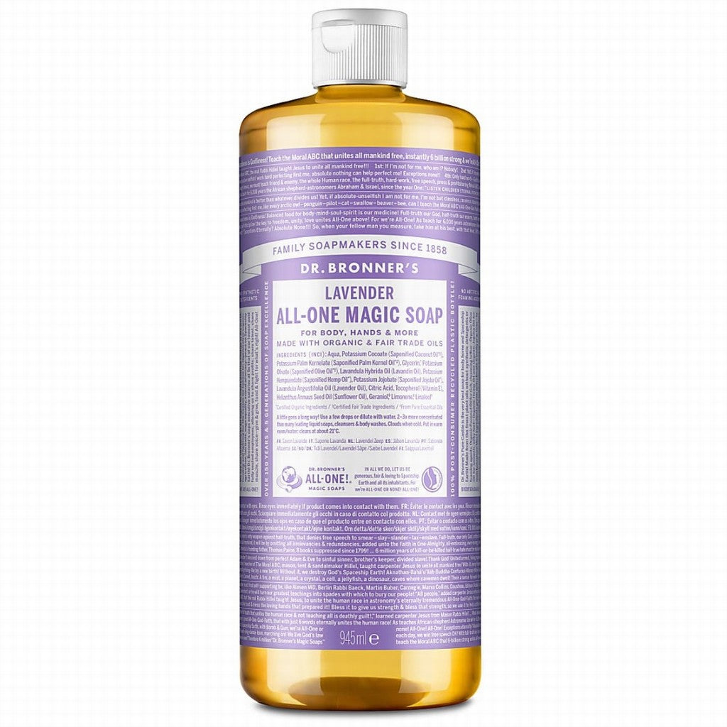 Dr Bronner Lavender All One Magic Soap 945Ml