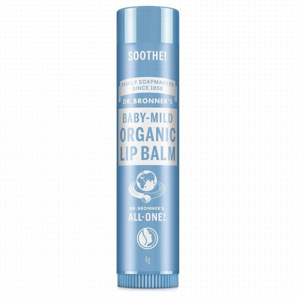 Dr Bronner Organic Lip Balm Naked