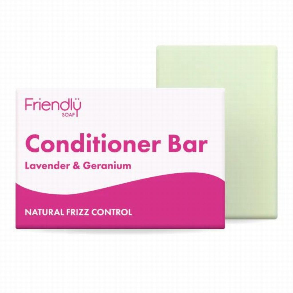 Friendly Soap Conditioner Bar Lavender & Geranium