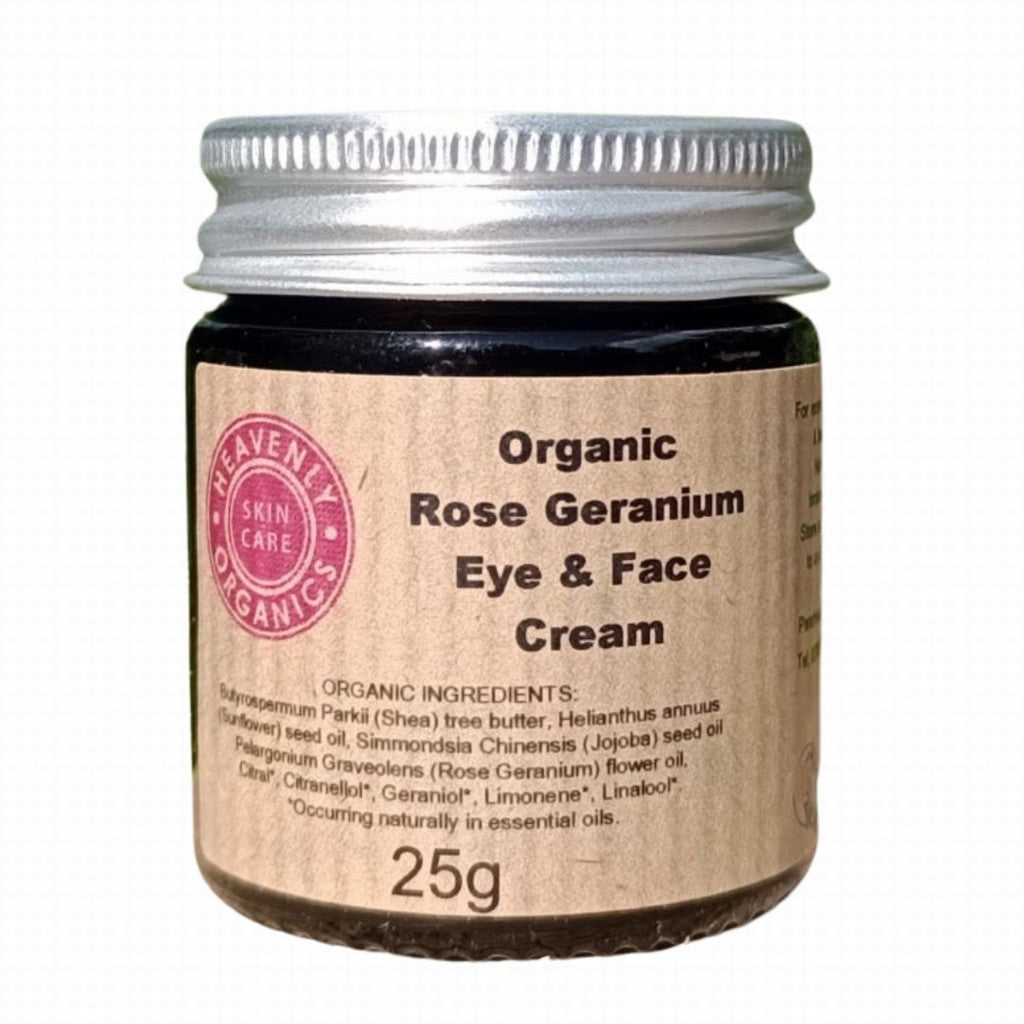Heavenly Organics Rose Geranium Eye & Face Cream
