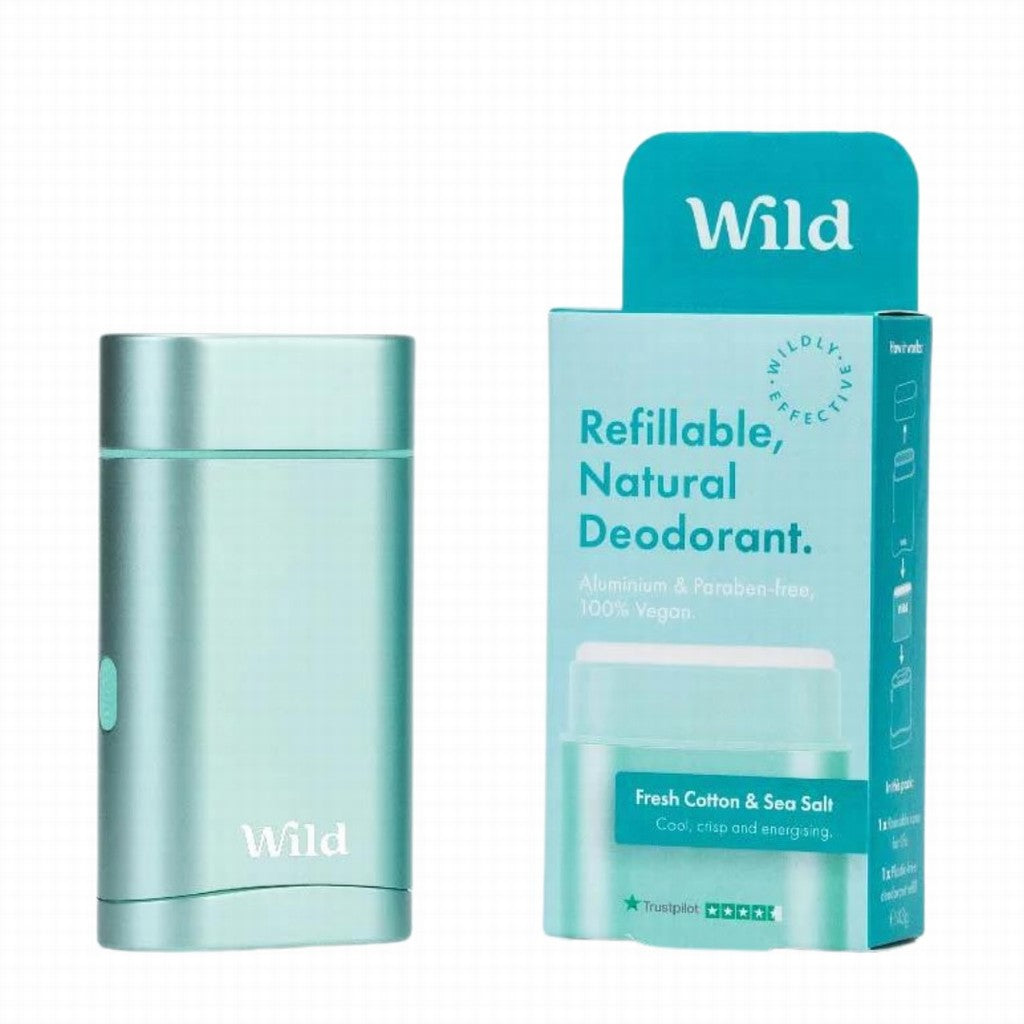 Wild Aqua Case and Fresh Cotton & Sea Salt Deo