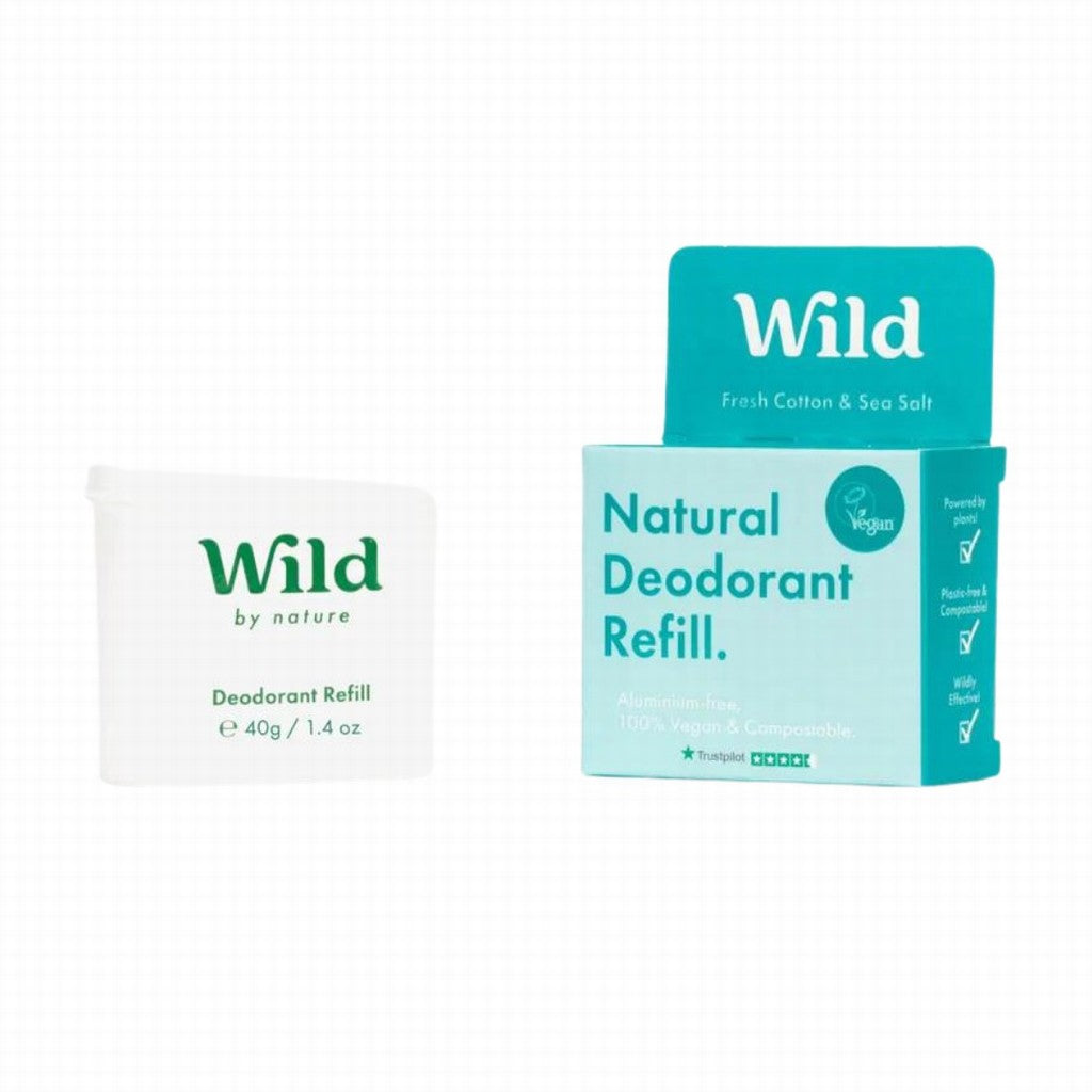 Wild Cotton & Sea Salt Deo Refill 40g