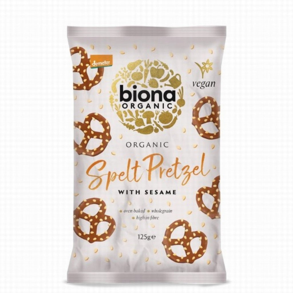 Biona Organic Spelt Pretzel With Sesame