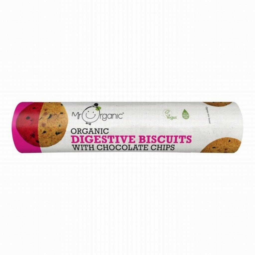 Mr Organic Choc Chip Digestives 250G