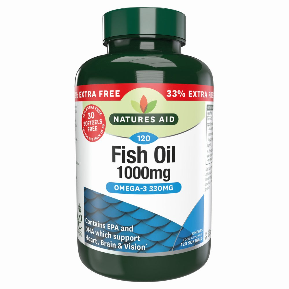 Natures Aid Fish Oil 1000Mg