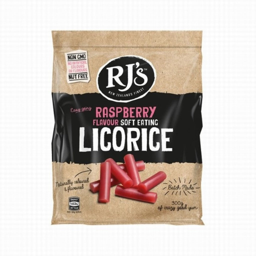 Rjs Original Soft Eating Licorice Raspberry