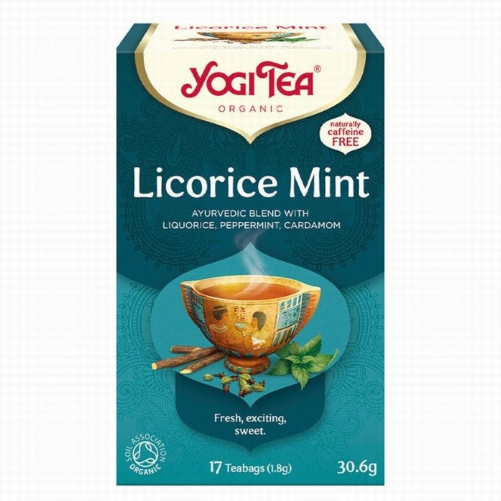 Yogi Tea Organic Licorice Mint