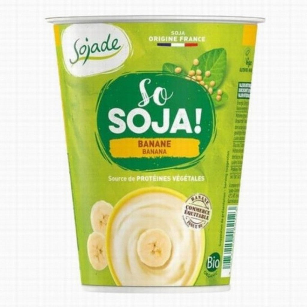 Sojade Organic Banana Soya Yogurt 400G
