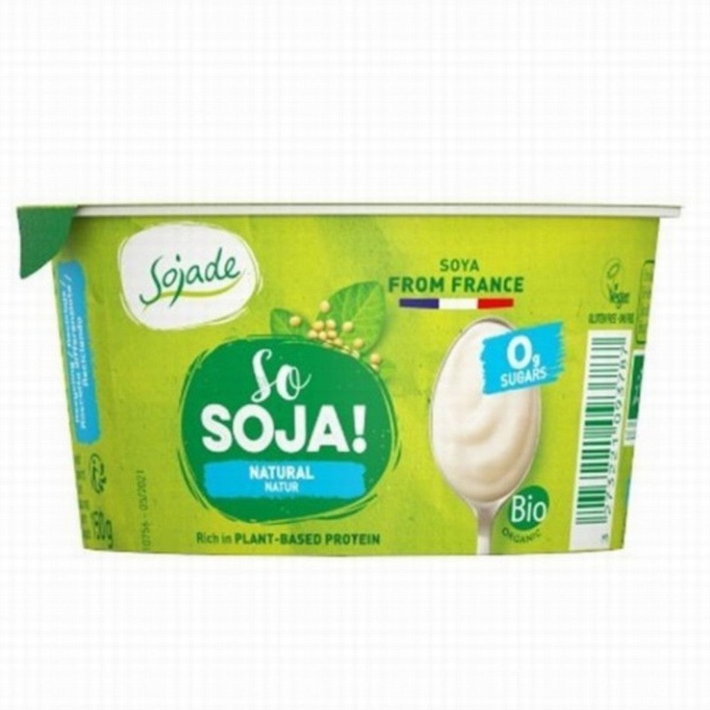 Sojade Organic Natural Soya Yoghurt 150G