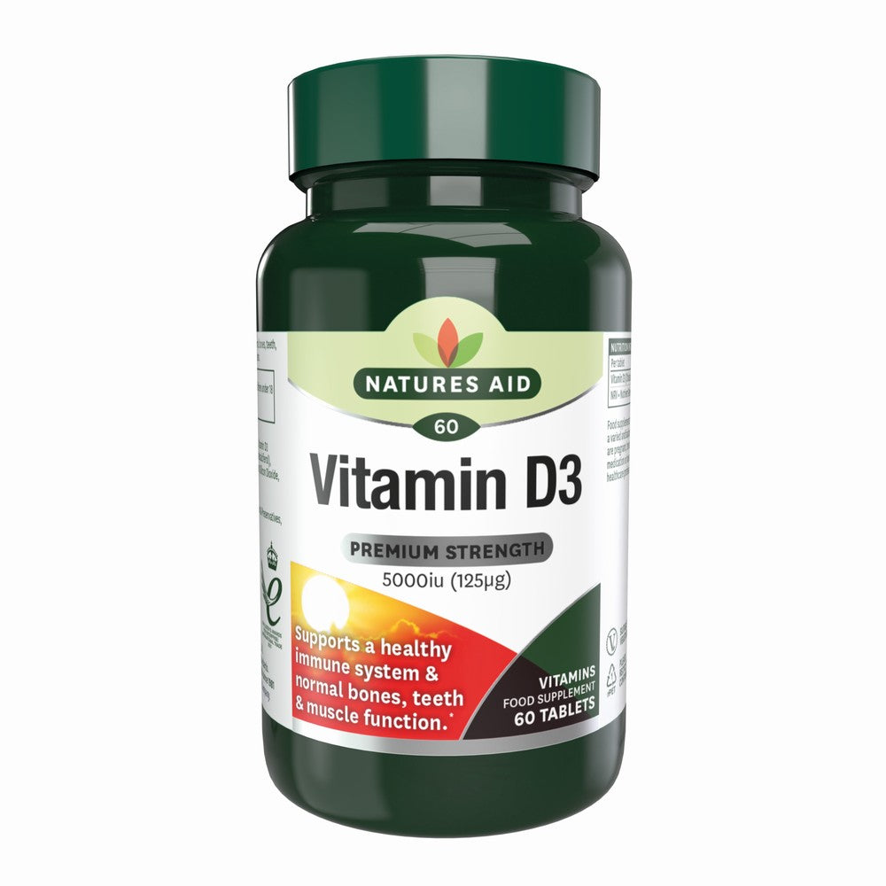 Natures Aid Vitamin D3 5000Iu