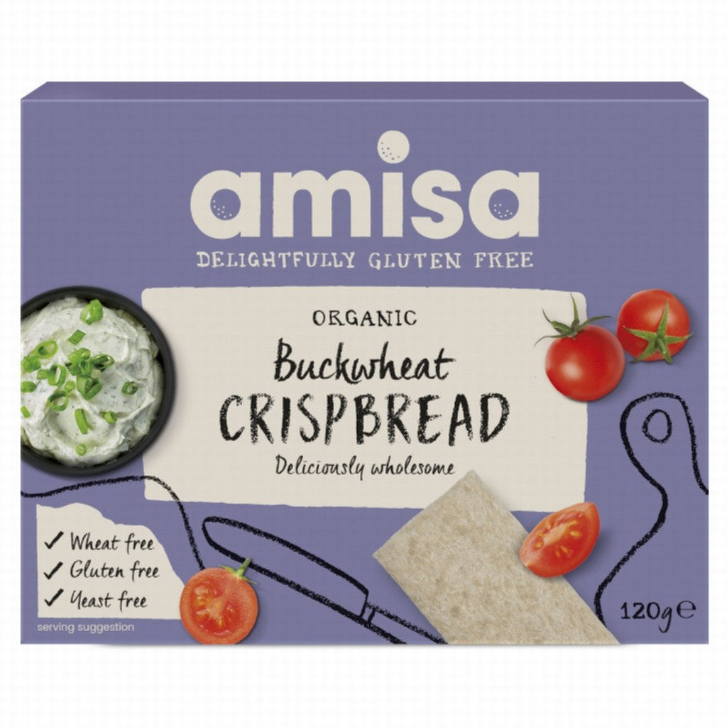 Amisa Organic Buckwheat Crispbread