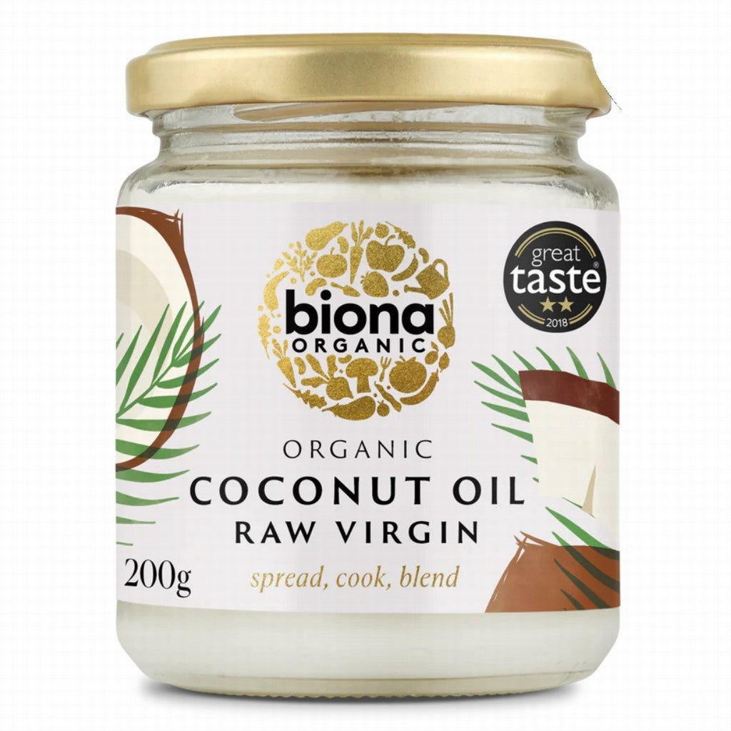 Biona Organic Raw Virgin Coconut Oil 200G
