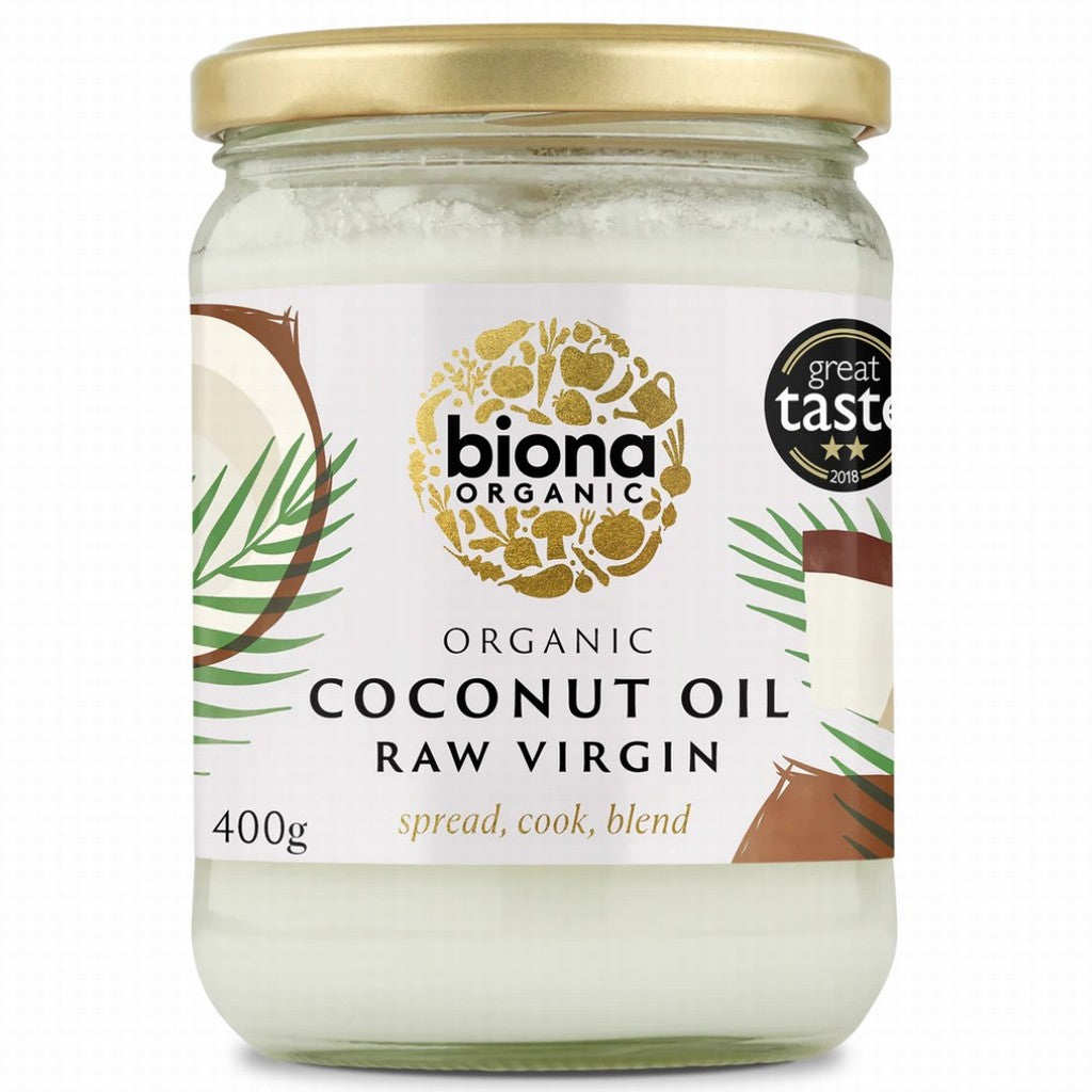 Biona Organic Raw Virgin Coconut Oil 400g