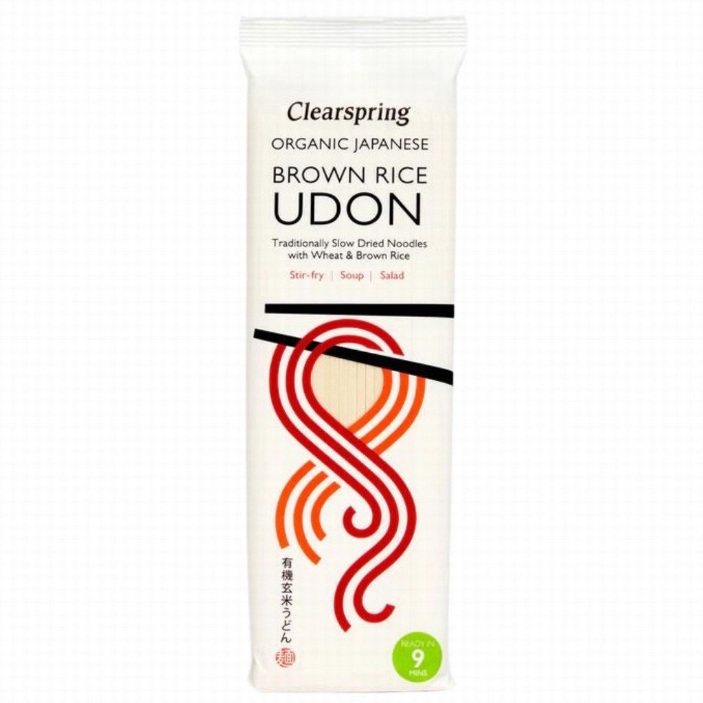 Clearspring Organic Japanese Brown Rice Udon Noodles