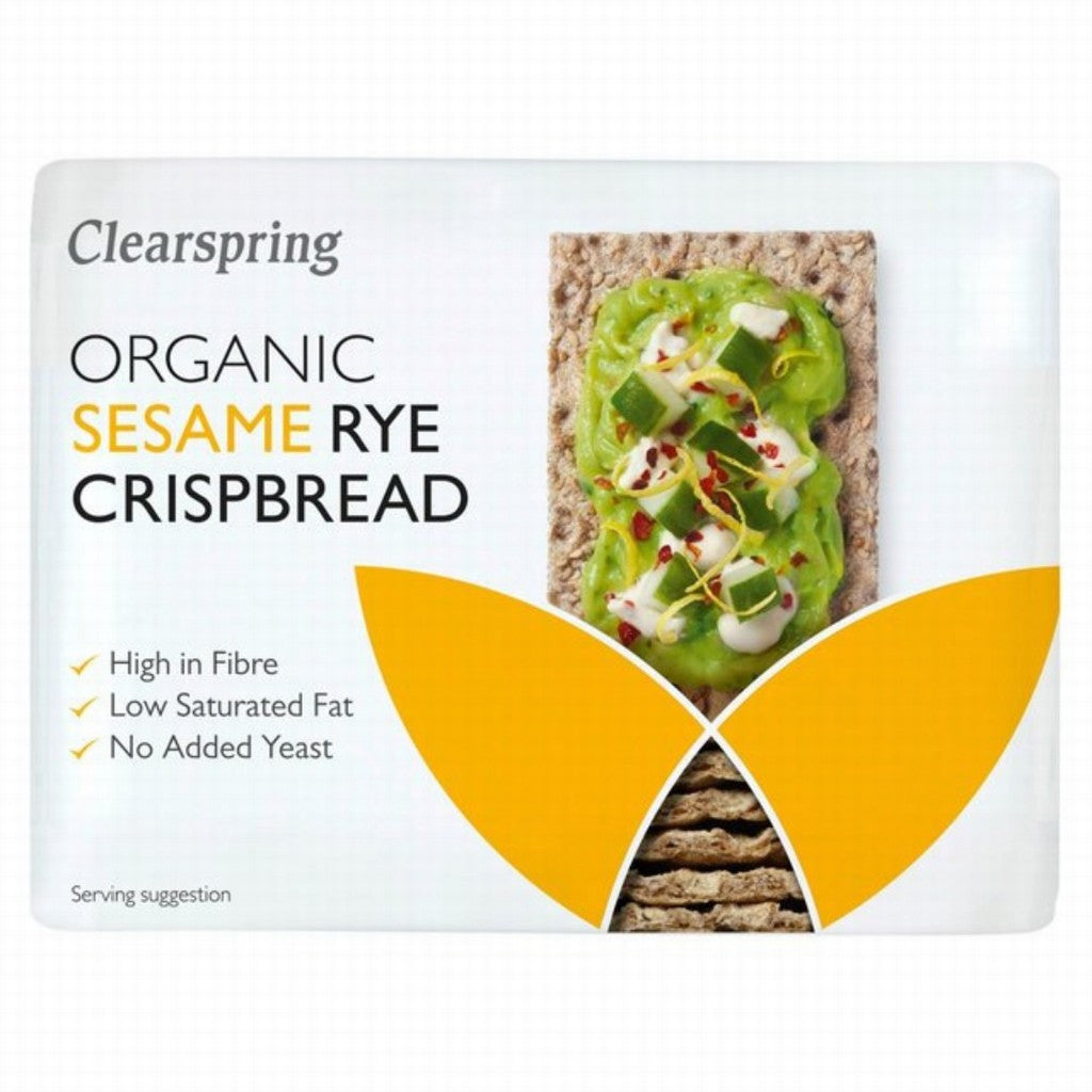 Clearspring Organic Rye Crispbread Sesame