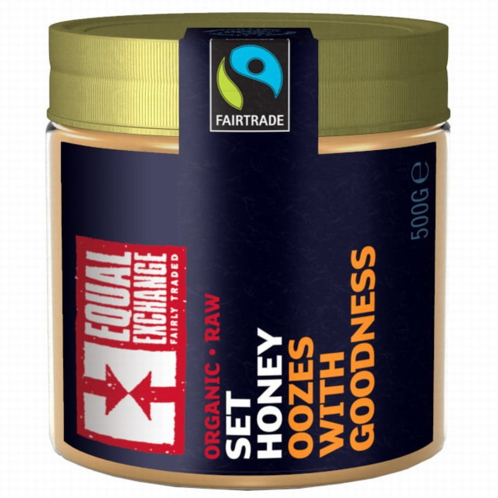 Equal Exchange Organic Raw Set Honey