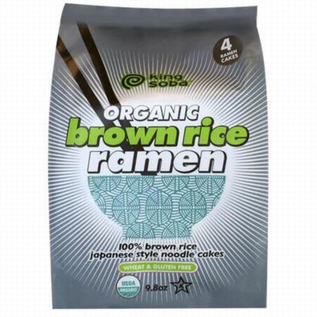 King Soba Organic Brown Rice Ramen Noodles