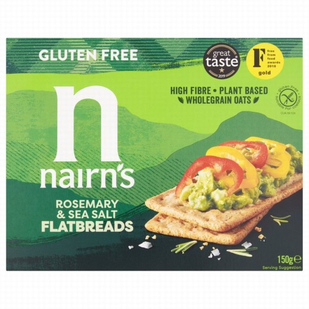 Nairns Flatbreads Rosemary & Sea Salt