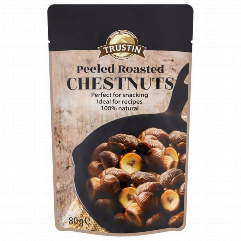 Trustin Peeled Roasted Chestnuts 80G