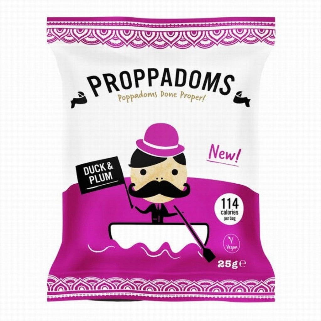 Proppadoms Duck & Plum Proppadoms 75g