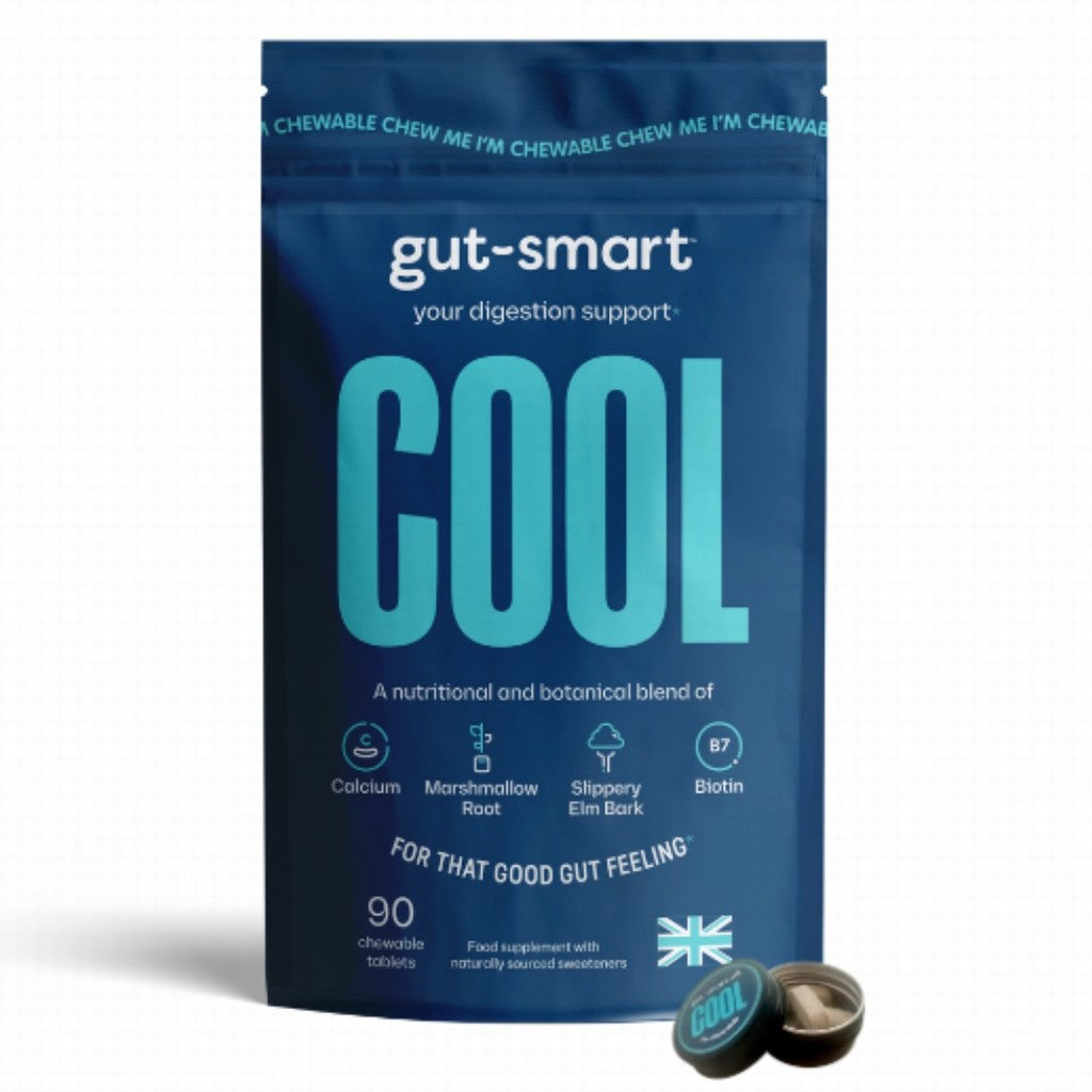 Cool Digestion Support Eases Heartburn & Indigestion 90 Tabs