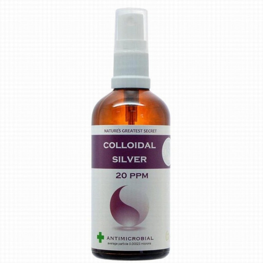 Natures Greatest Secret Colloidal Silver 20Ppm Spray