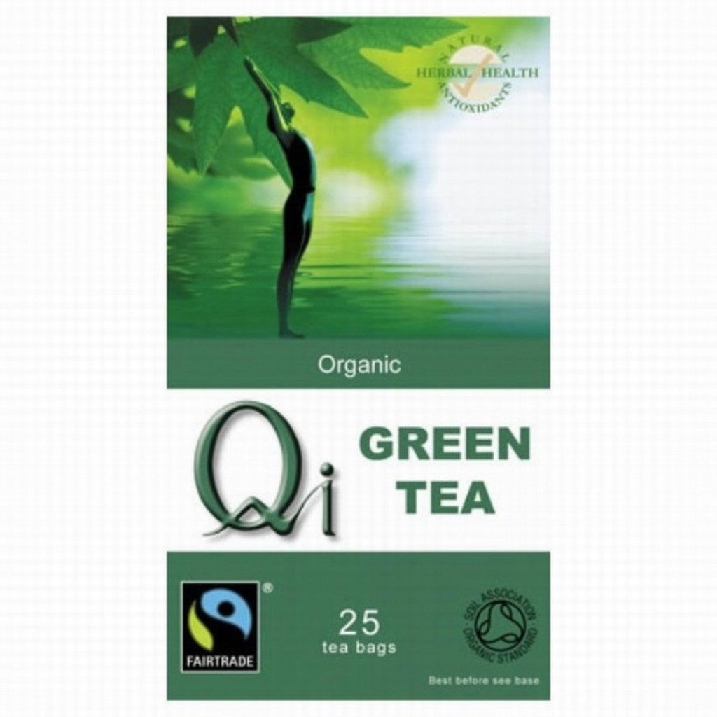 Qi Organic Fairtrade Green Tea