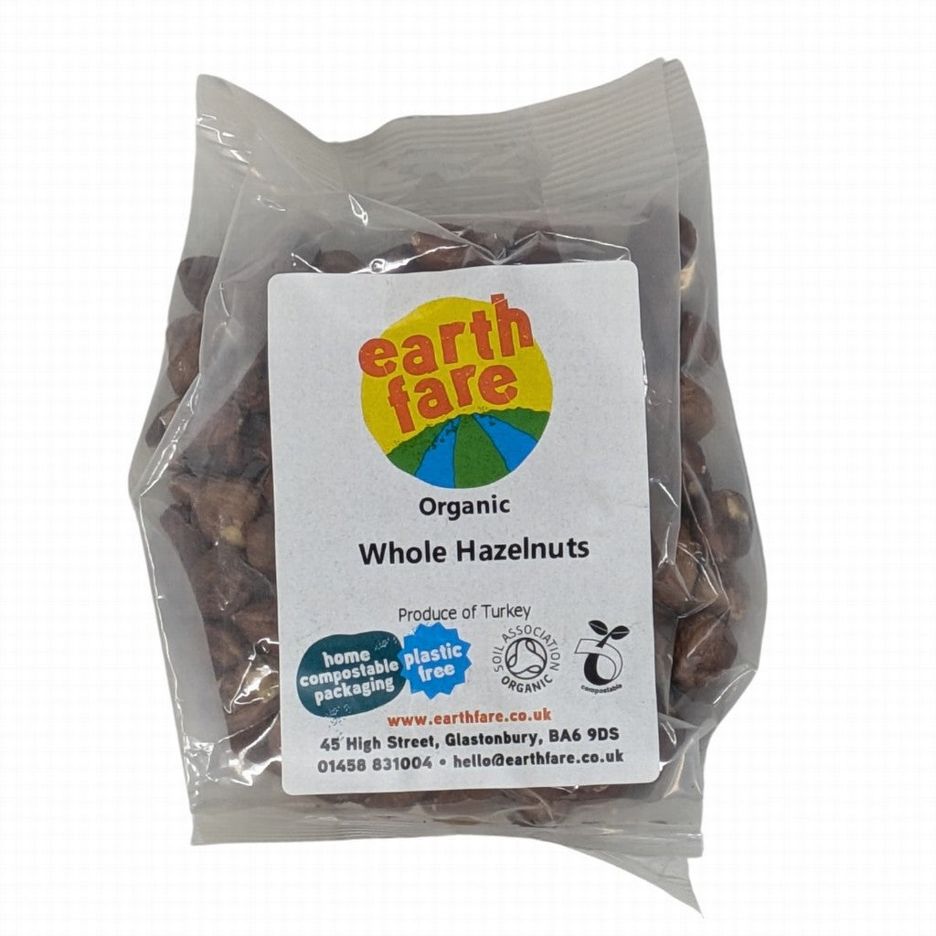 Earthfare Own Organic Whole Hazelnuts 125G