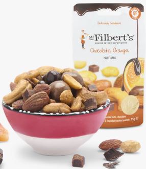 Mr Filberts Chocolate Orange Nut Mix