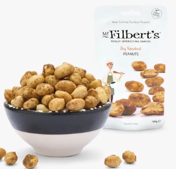 Mr Filberts Dry Roasted Peanuts 100g