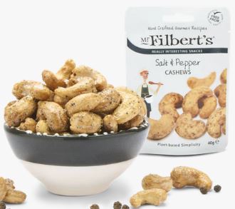 Mr Filberts Indonesian Peppered Cashews