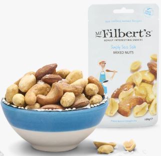 Mr Filberts Simply Sea Salt Mixed Nuts