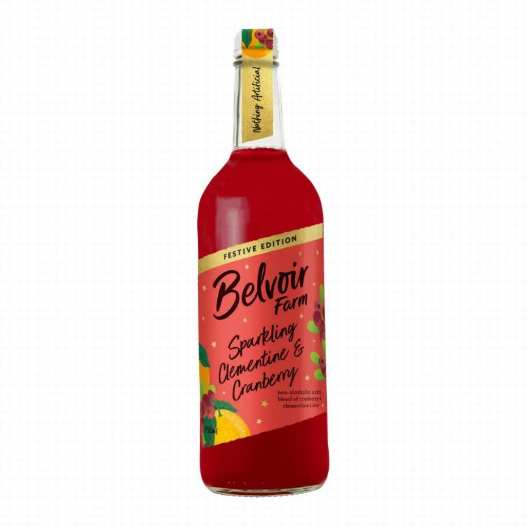 Belvoir Sparkling Clementine and Cranberry