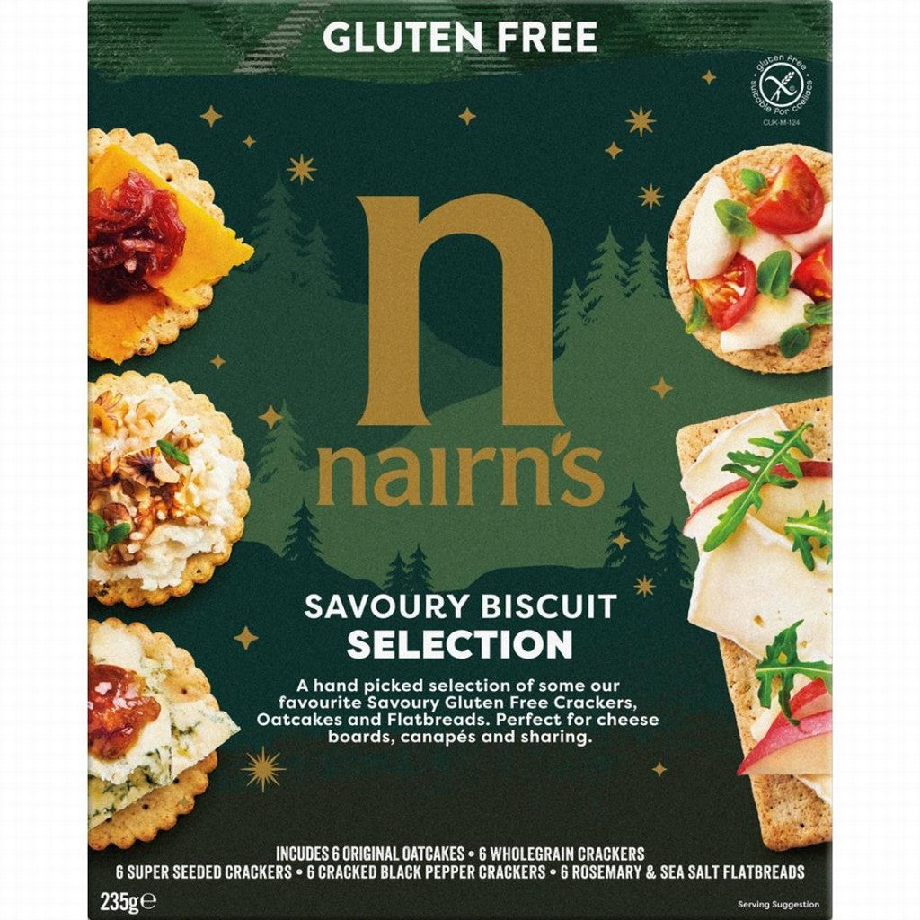 Nairns Gluten Free Savoury Biscuit Selection Pack