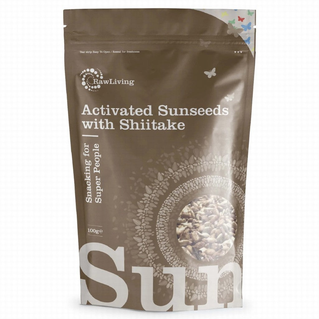 Raw Living Activated Sunseeds with Shiitake 100g
