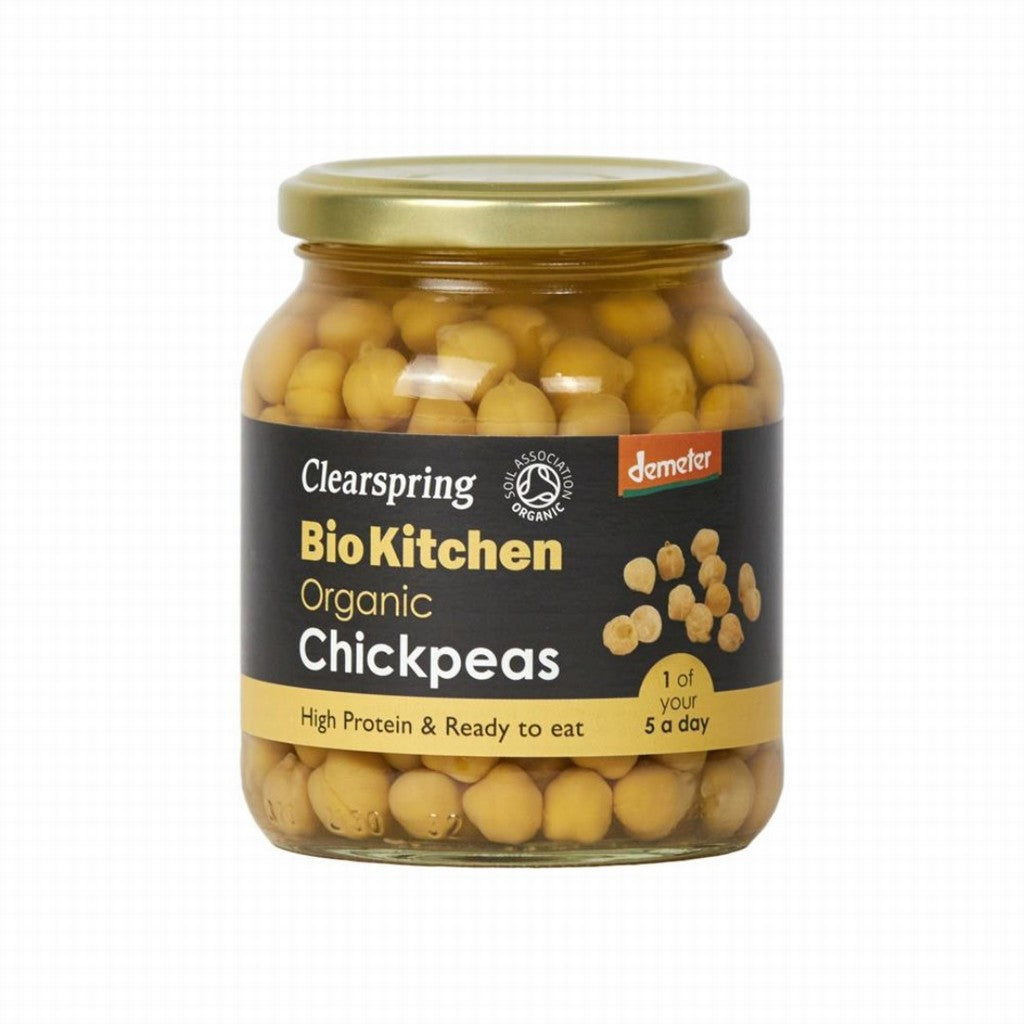 Clearspring Organic Chickpeas Jar 350g