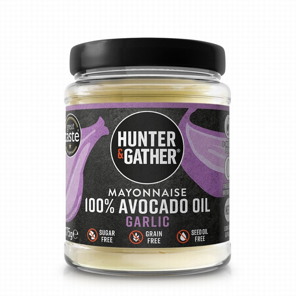 Hunter & Gather Garlic Avocado Oil Mayonnaise 175G