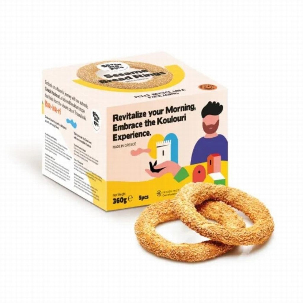 Seven Ate Nine Koulouri from Thessaloniki