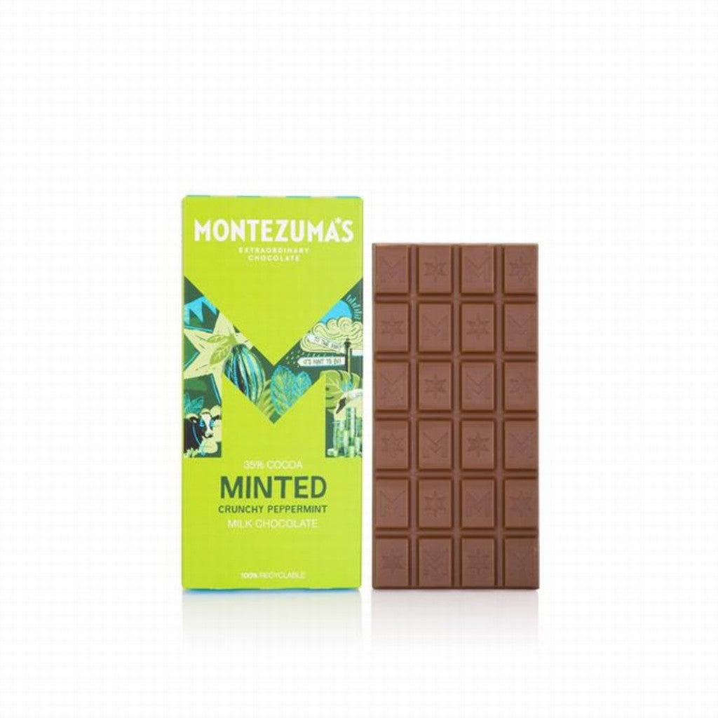 Montezuma's Minted Milk Chocolate with Peppermint