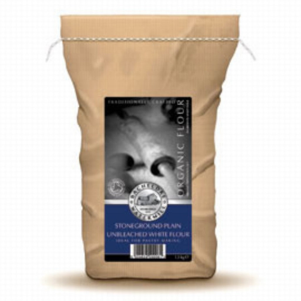 Bacheldre Watermill Plain Unbleached White Flour 1.5KG