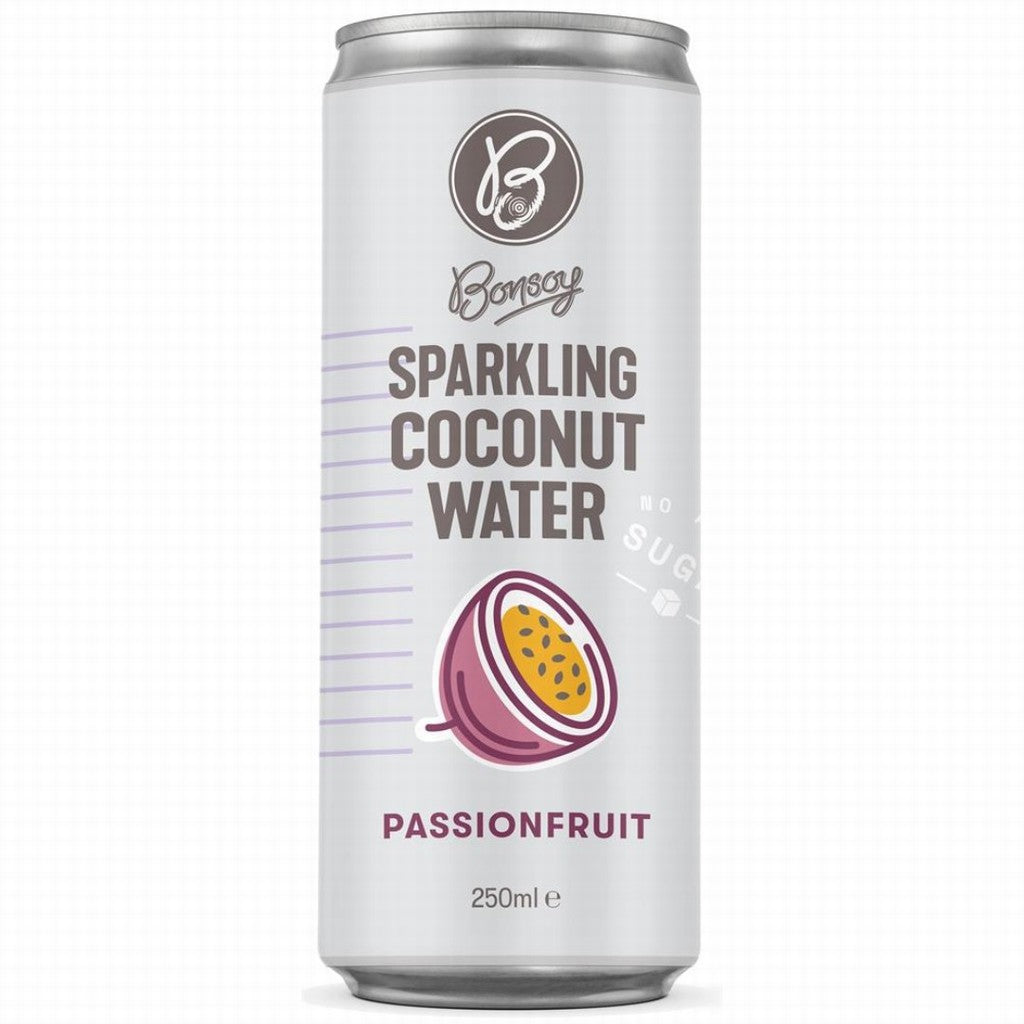 Bonsoy Sparkling Coconut Water Passionfruit