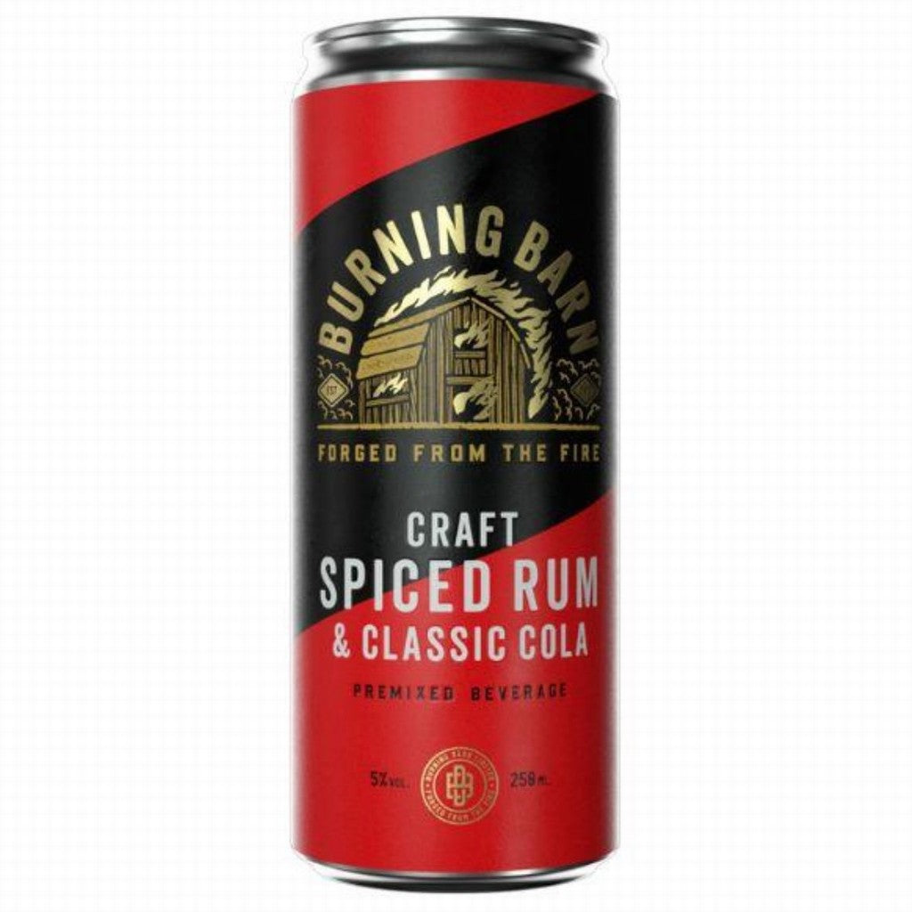 Burning Barn Spiced Rum & Cola