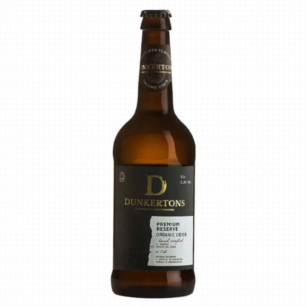 Dunkertons Organic Premium Reserve Medium Cider 500ml