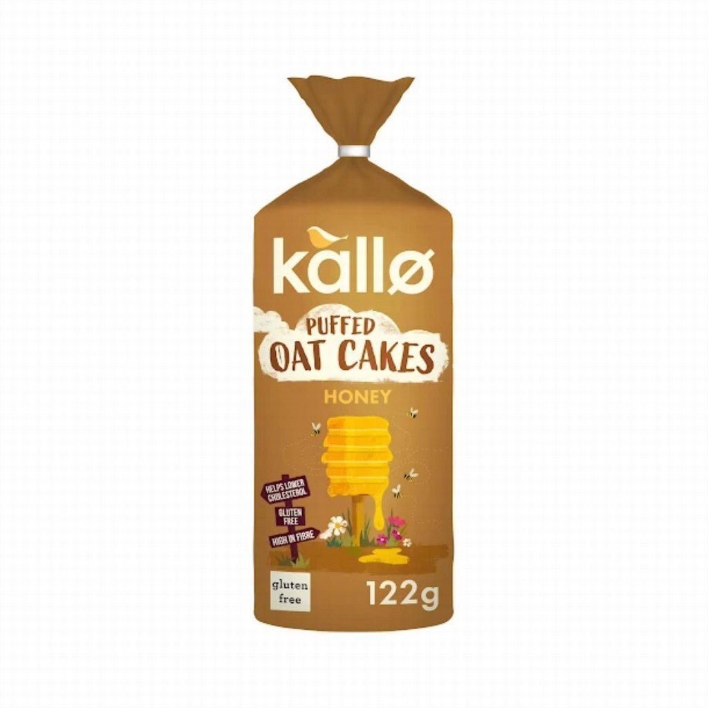 Kallo Honey Puffed Oat Cakes