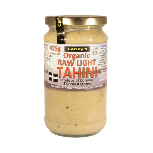 Carleys Organic Raw Light Tahini 500G