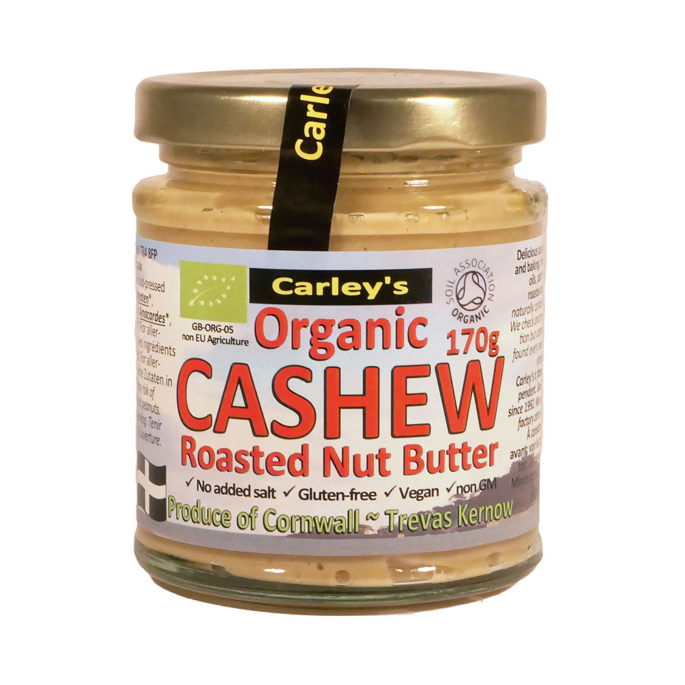 Carley's Organic Roasted Cashew Nut Butter 170G