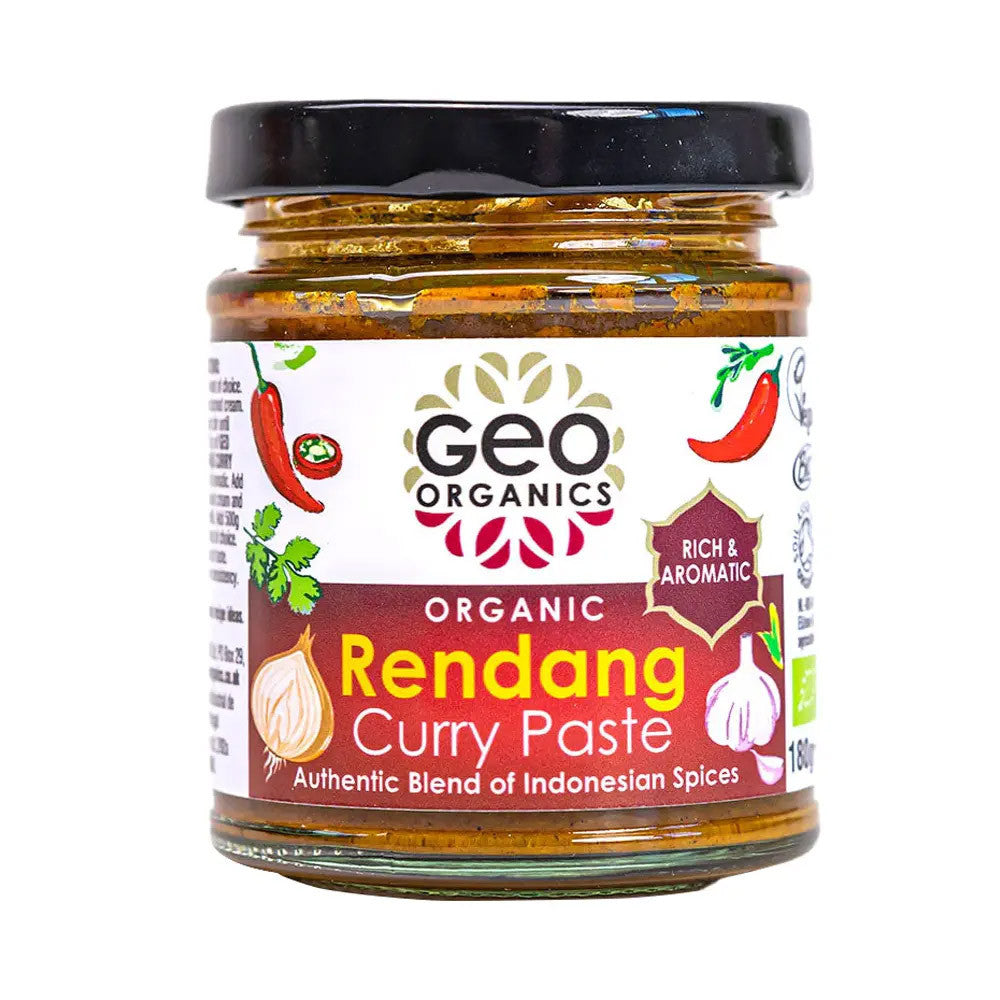 Geo Organic Indonesian Rendang Curry Paste 180g