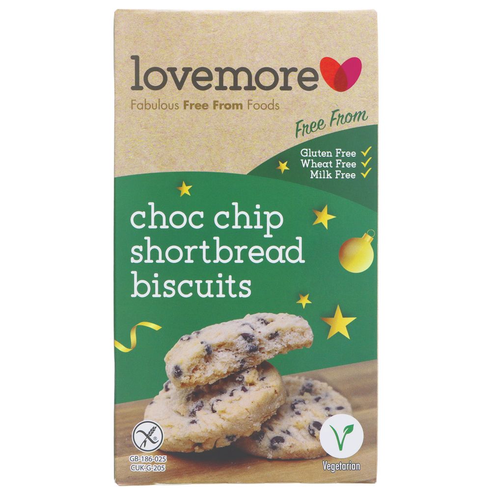 Lovemore Choc Chip Shortbread Biscuit